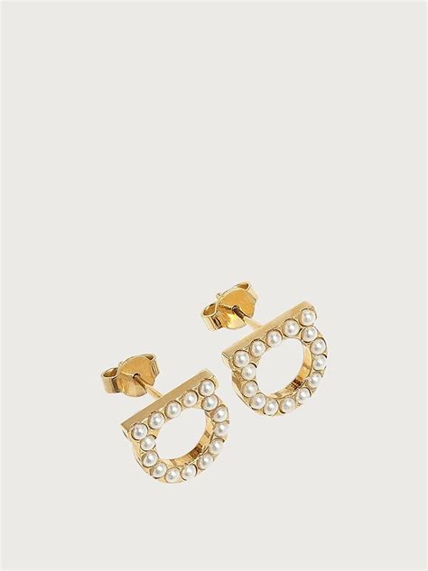 salvatore ferragamo earrings uk